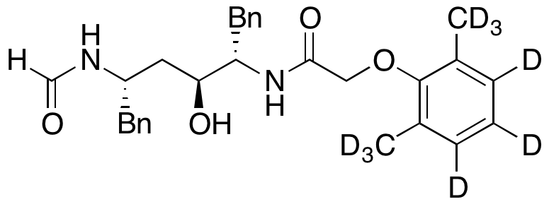 N2-Des(L-valinyl) N2-Formal Lopinavir-d9