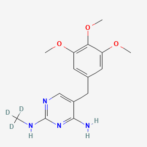 N2-Methyl Trimethoprim-D3 (Impurity)