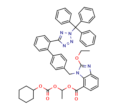 N2-Trityl Candesartan Cilexetil