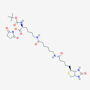 N2-t-Boc-N6-(biotinamido-6-N-caproylamido)lysine N-Hydroxysuccinimide Ester