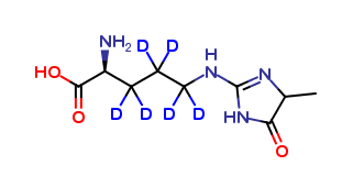 N5-(5-Hydro-5-methyl-4-imidazolon-2-yl) L-Ornithine-d6