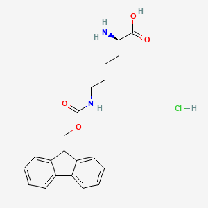 N6-[(9H-Fluoren-9-ylmethoxy)carbonyl]-D-lysine Monohydrochloride