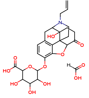 Naloxone-3-beta-D-glucuronide formate salt