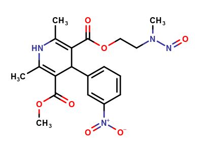Nicardipine N-Desbenzyl N-Nitroso Impurity