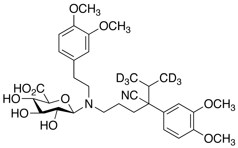 Nor Verapamil-d6 N-β-D-Glucuronide