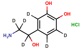 Norepinephrine-[d6] Hydrochloride