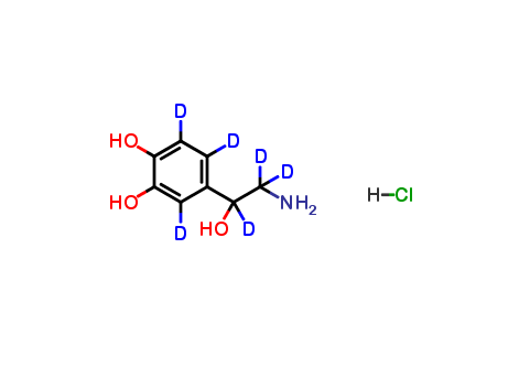 Norepinephrine-d6 Hydrochloride