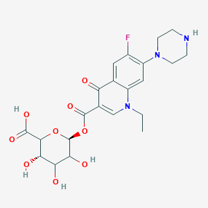 Norfloxacin-acyl-β-glucuronide