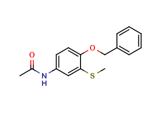 O-Benzyl-S-methyl-3-thioacetaminophen