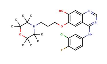 O-Desmethyl Gefitinib D8