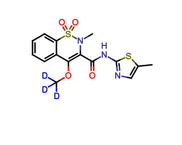 O-Methyl Meloxicam-d3