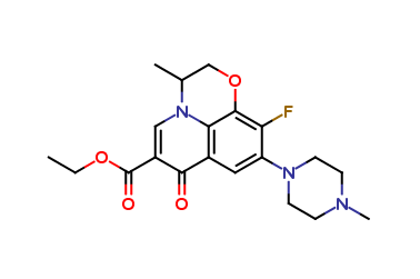Ofloxacin EP Impurity D Ethyl Ester