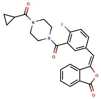 Olaparib (E) isobenzofuran-1(3H)-one