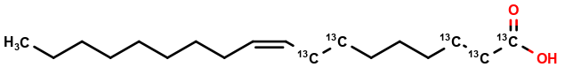 Oleic Acid-[13C5] (Solution)