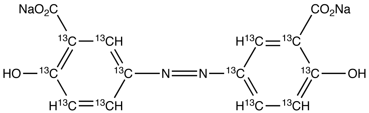 Olsalazine-13C12 Sodium Salt