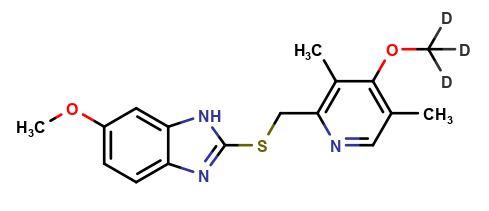 Omeprazole sulfide-(4-methoxy-D3-Pyridine)