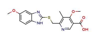 Omeprazole sulfide 5-carboxylic acid