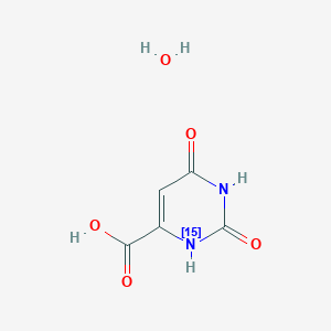 Orotic Acid-15N Monohydrate