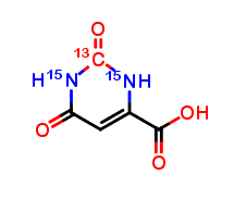 Orotic acid-13C-15N2