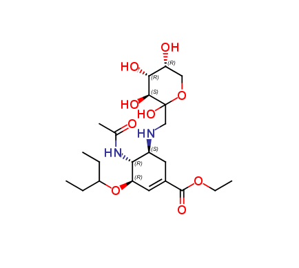 Oseltamivir Fructose adduct-1
