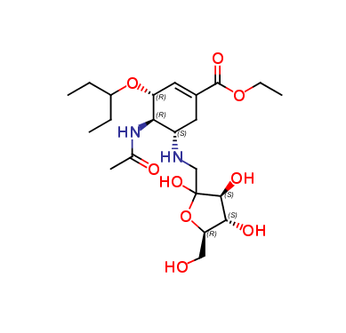 Oseltamivir Fructose adduct-2