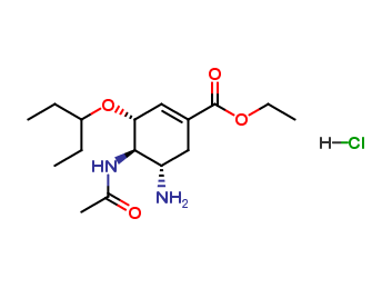 Oseltamivir hydrochloride