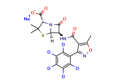 Oxacillin D5 sodium