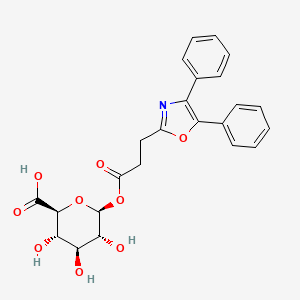 Oxaprozin acyl glucuronide