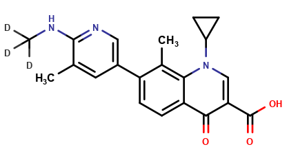 Ozenoxacin d3