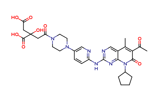 Palbociclib Citric acid adduct