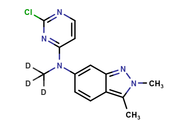 Pazopanib Chloro impurity-D3