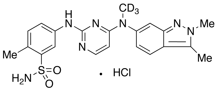 Pazopanib-d3 Hydrochloride