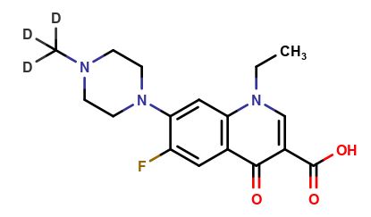 Pefloxacin-d3 (N-methyl-d3)