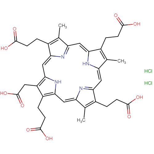 Show details of Pentacarboxylporphyrin I Dihydrochloride