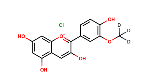 Peonidin Chloride-d3