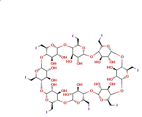 Per-6-iodo-gamma-cyclodextrin