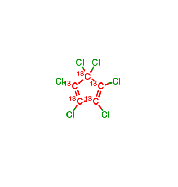 Perchlorocyclopentadiene 13C5