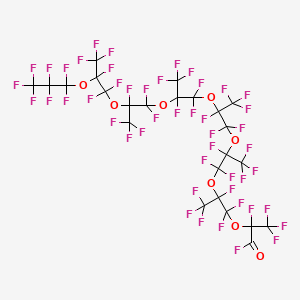 Perfluoro-2,5,8,11,14,17,20-heptamethyl-3,6,9,12,15,18,21-heptaoxatetracosanoyl fluoride