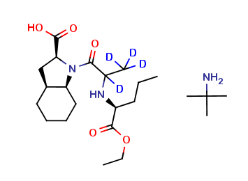 Perindopril-d4 t-Butylamine Salt