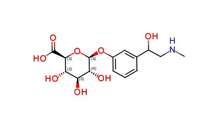 Phenylephrine β-D-Glucuronide (Mixture of Diastereomers)