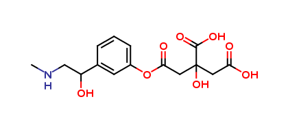 Phenylephrine Citrate Adduct -2