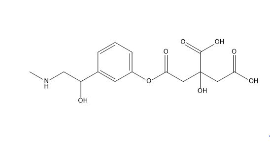 Phenylephrine-citrate adduct (Mixture of isomers )