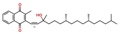 Phytonadione photodegradant