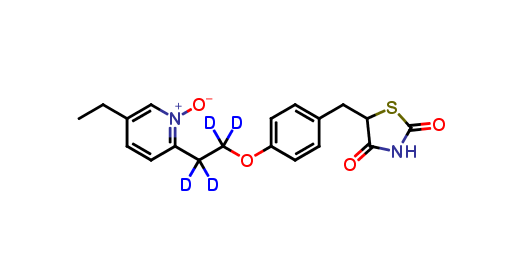 Pioglitazone-d4 (ethyl-d4) N-Oxide