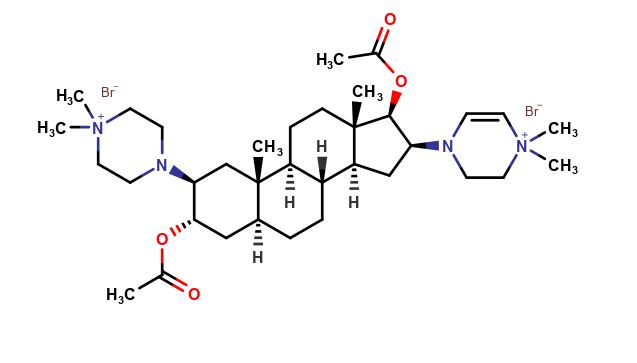 Pipecuronium bromide tetrahydro pyrazine