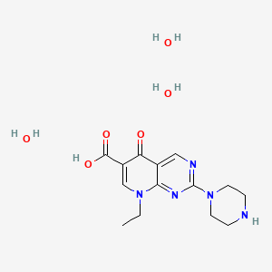 Pipemidic Acid Trihydrate