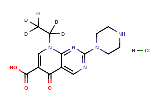 Pipemidic acid-D5 hydrochloride