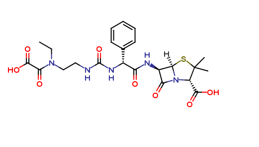 Piperacillin oxalylamide