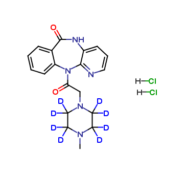 Pirenzepine D8 Dihydrochloride