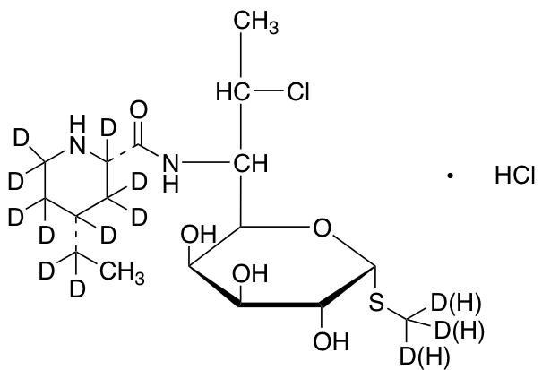 Pirlimycin-d12 (Major) Hydrochloride (Mixture of Diastereomers)